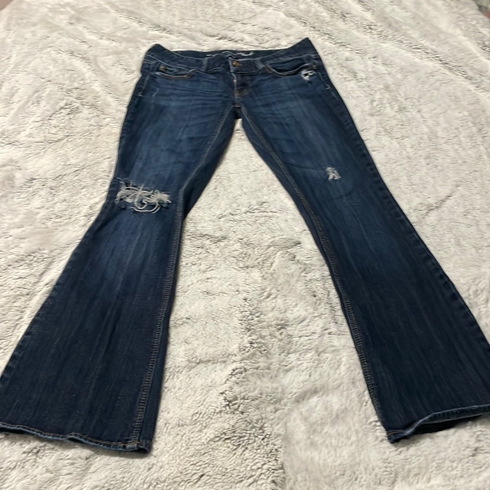 American Eagle artist flare jeans